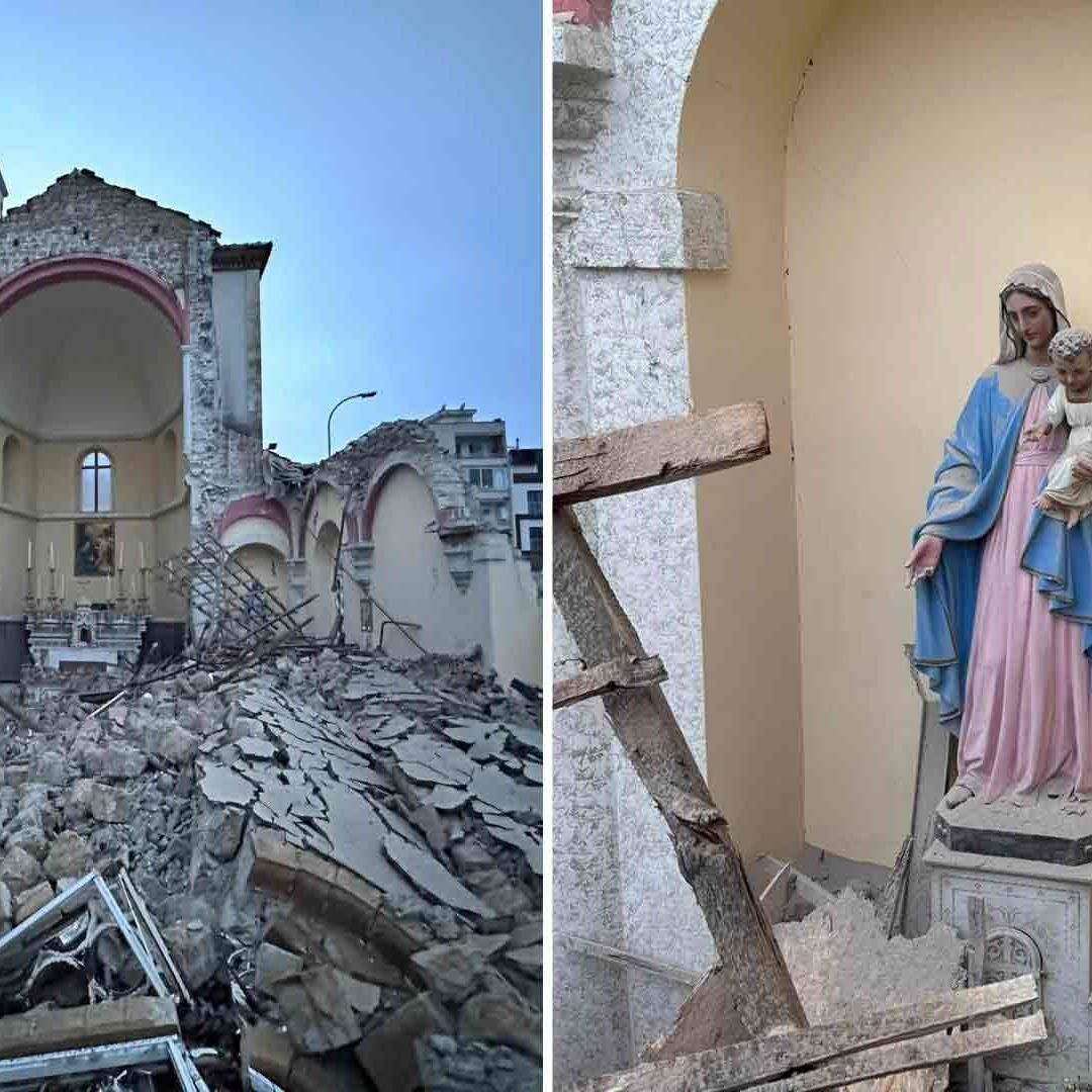Imagen de la Virgen María de la Catedral de Turquía