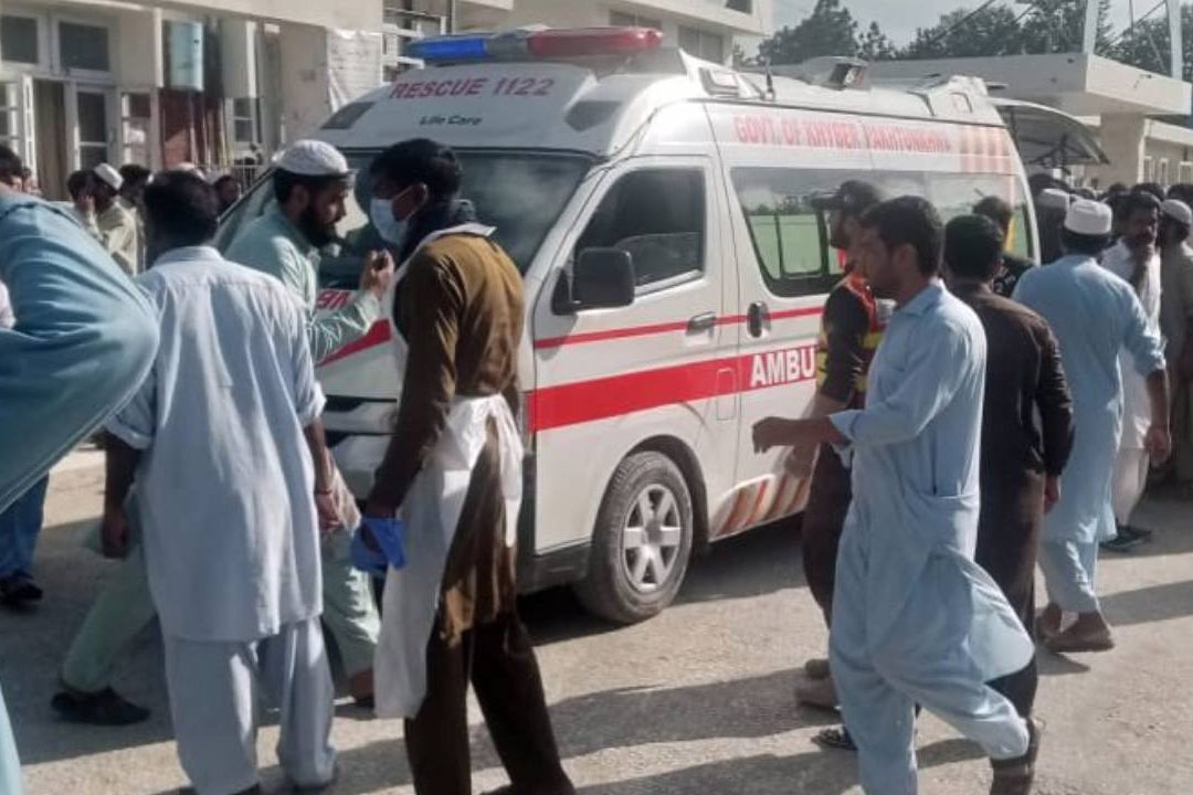 Algunos de los heridos fueron trasladados al hospital de la ciudad en estado crítico