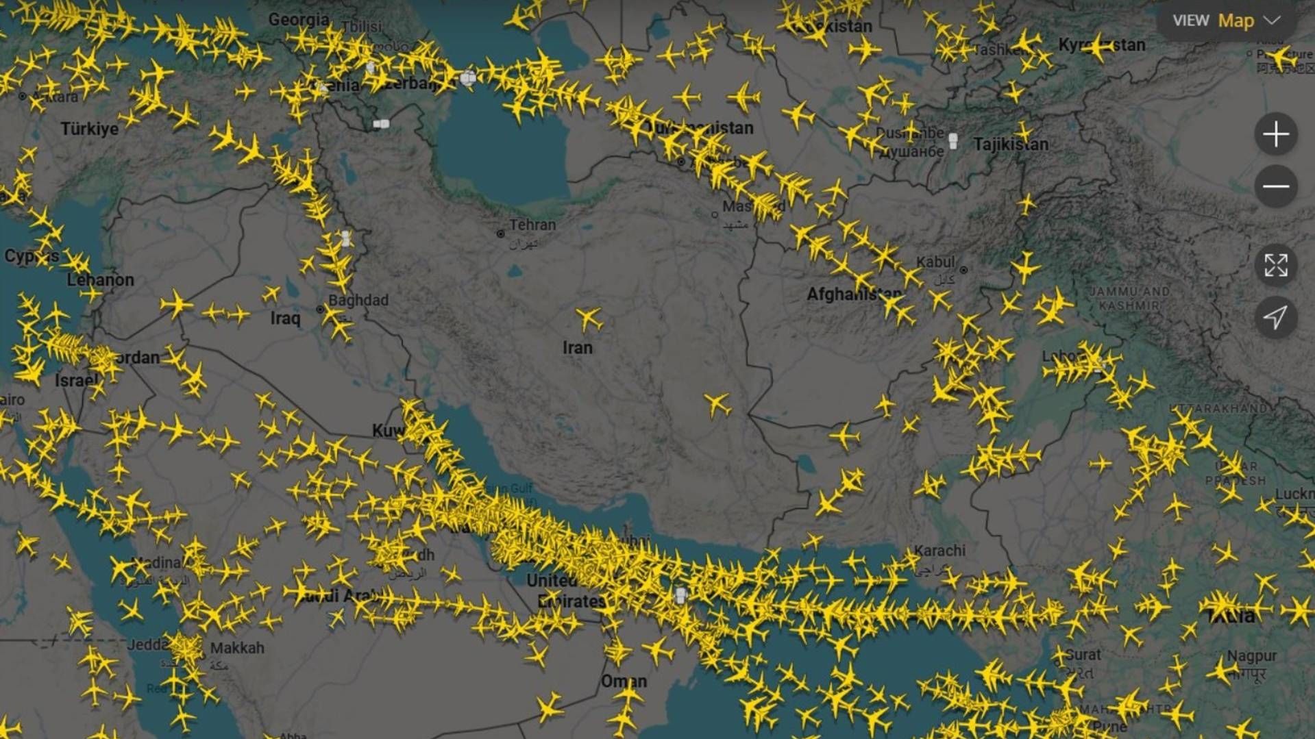 Irán Cierra su Espacio Aéreo Durante Dos Horas, ¿Cuál es el Motivo de Tensión y Qué Pasará?