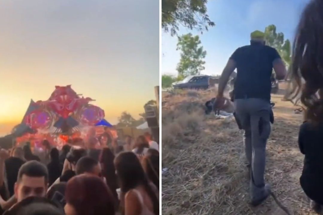 Ofensiva de Hamás irrumpe en pleno festival de música en Israel
