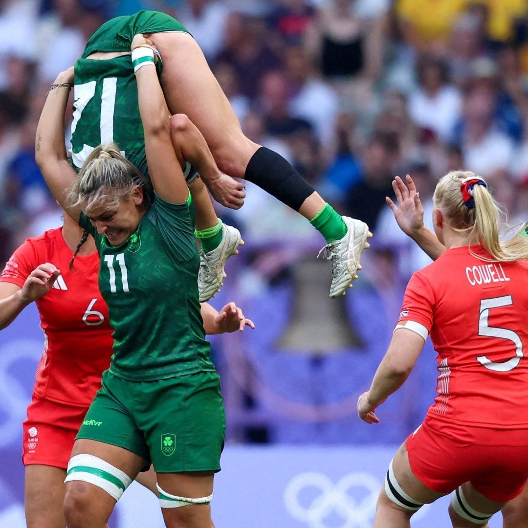 Jugadora salva a compañera de lesión en partido Irlanda-Gran Bretaña