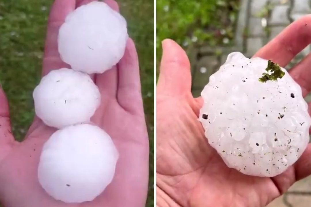 Granizada deja 110 personas lesionadas al norte de Italia; en el sur sigue alerta roja por calor