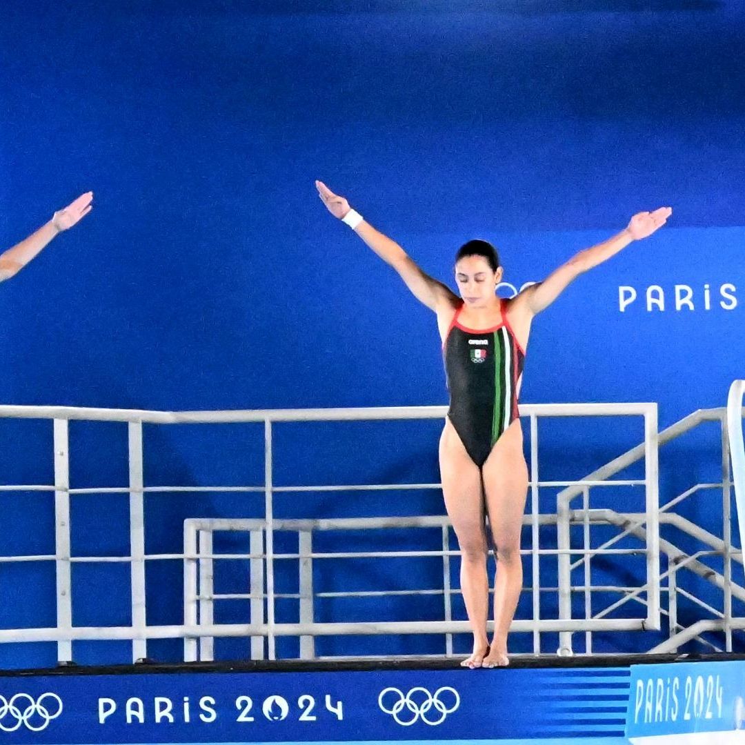Ale Orozco y Gaby Agúndez, clavadistas mexicanas, clasificaron hoy 5 de agosto de 2024 a la final de la competencia individual femenina