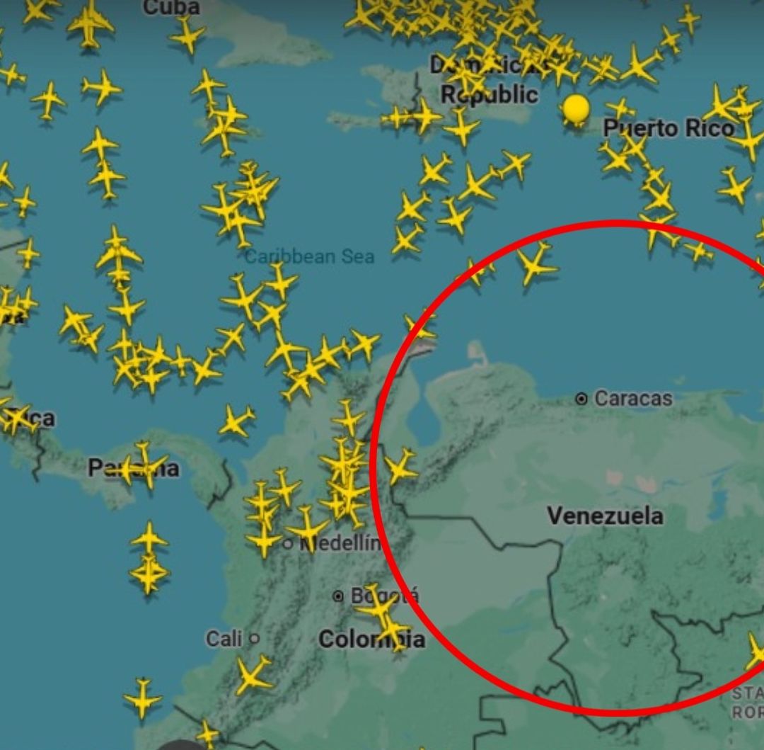 Espacio Aéreo de Venezuela Hoy, Domingo 30 de Noviembre tras Advertencia de Donald Trump
