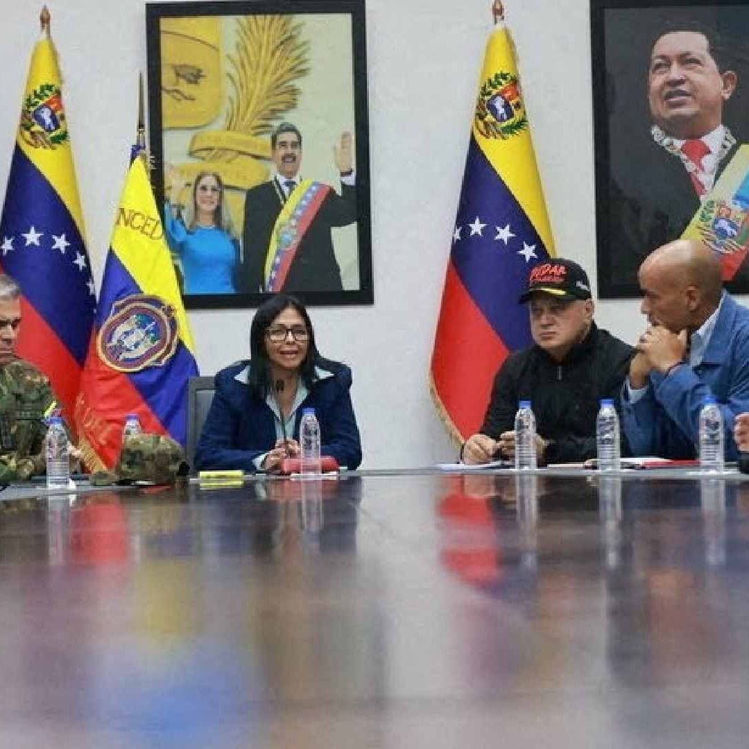 Delcy Rodríguez, la presidenta interina de venezuela. foto: Reuters