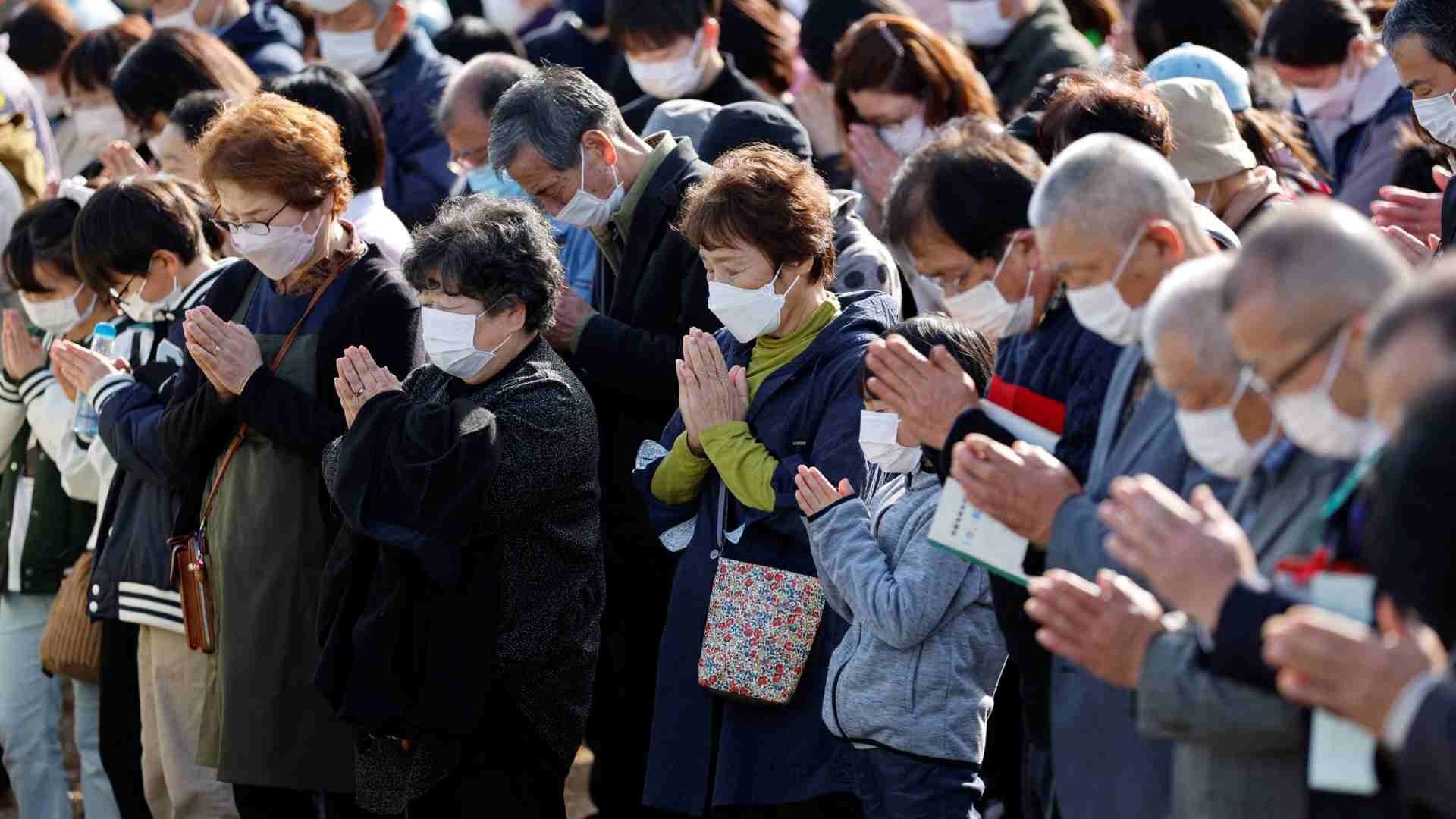 Japón recuerda a víctimas del terremoto de 2011