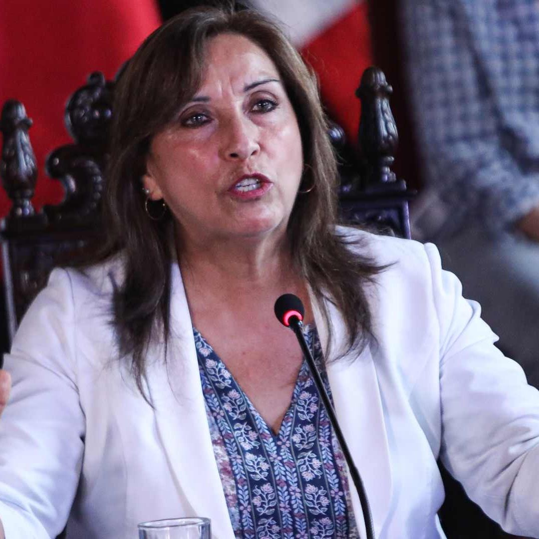 La presidenta Dina Boluarte rechazó la posibilidad de renunciar al cargo