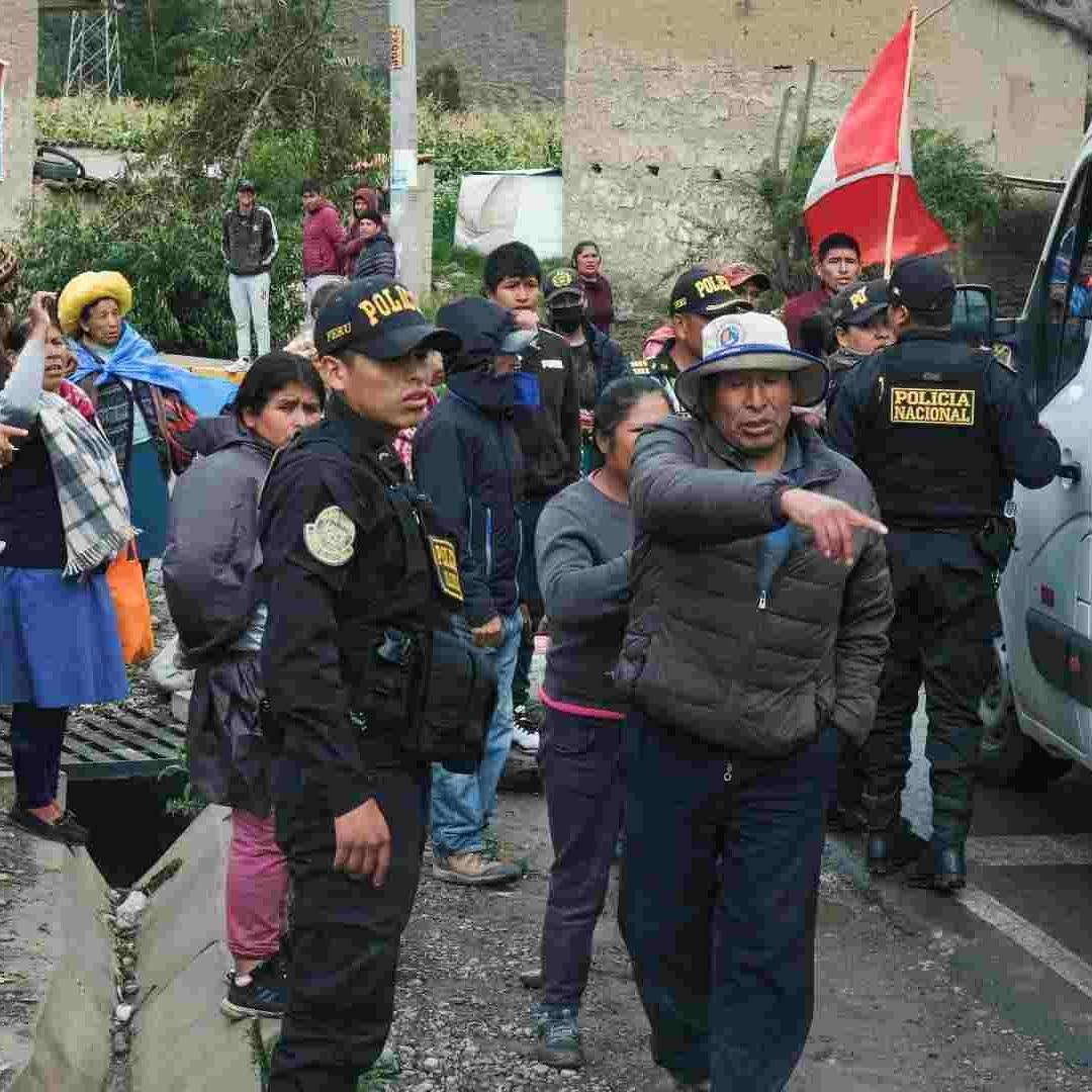 Este domingo aún se registraron algunos enfrentamientos en Perú