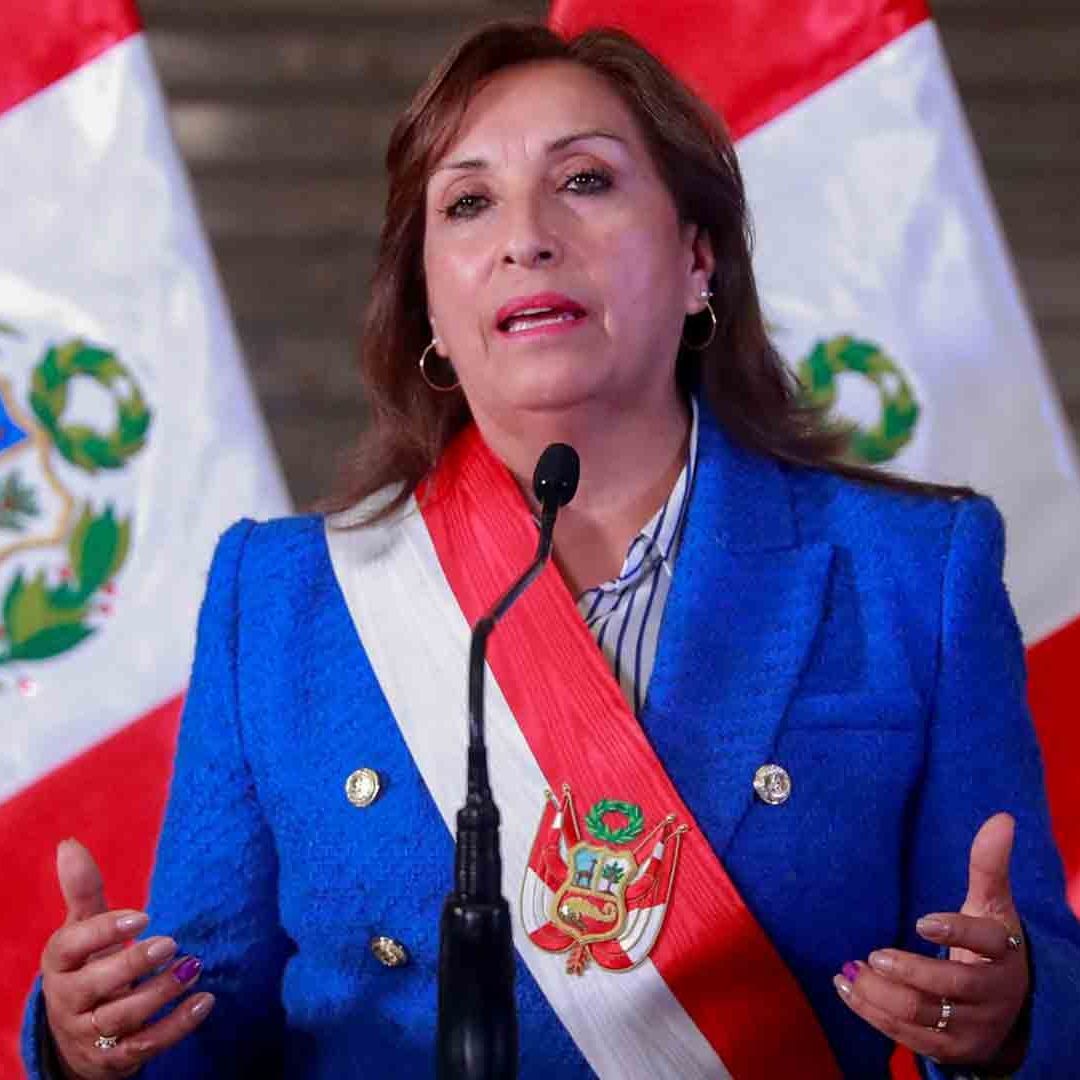 La UE apoyó a la presidenta de Perú, Dina Boluarte, al frente de la crisis política que vive el país