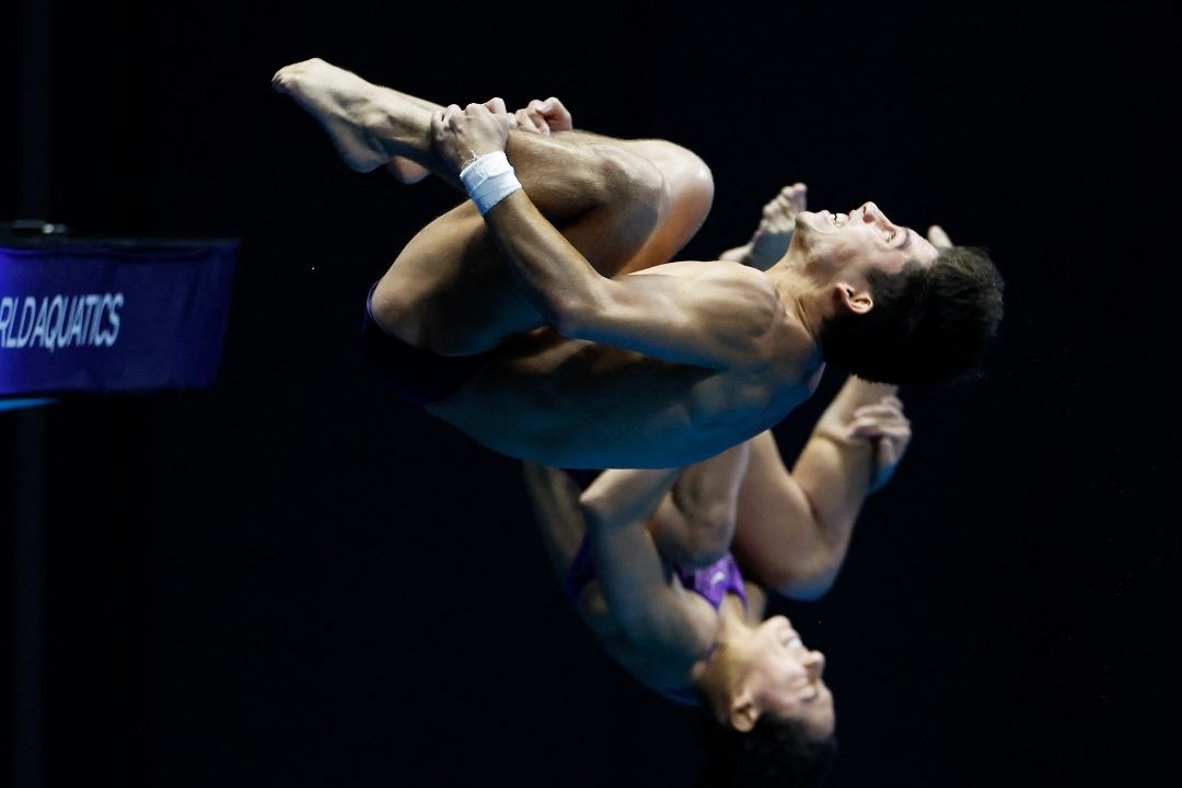 México se llevó medalla de plata en la categoría de clavados mixtos en el Mundial de Natación Fukuoka 2023