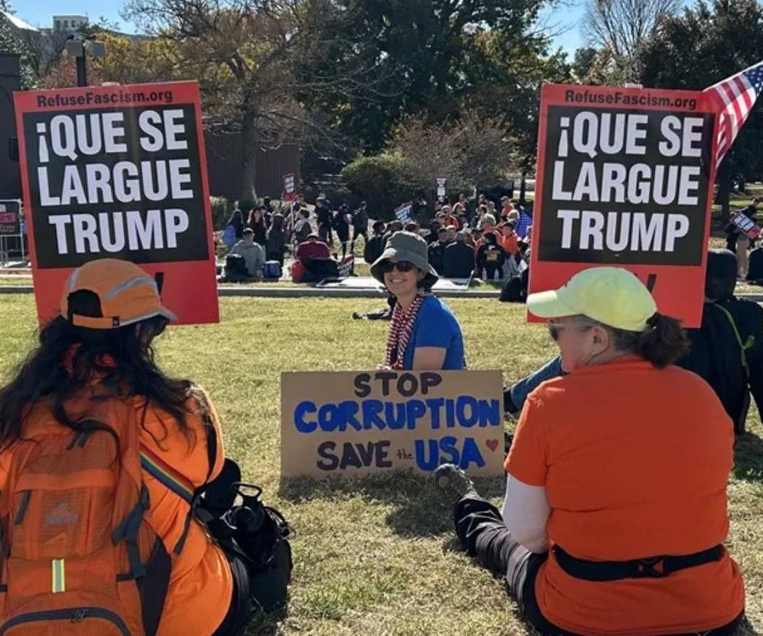 Cientos Protestan Hoy en Washington. Foto: EFE