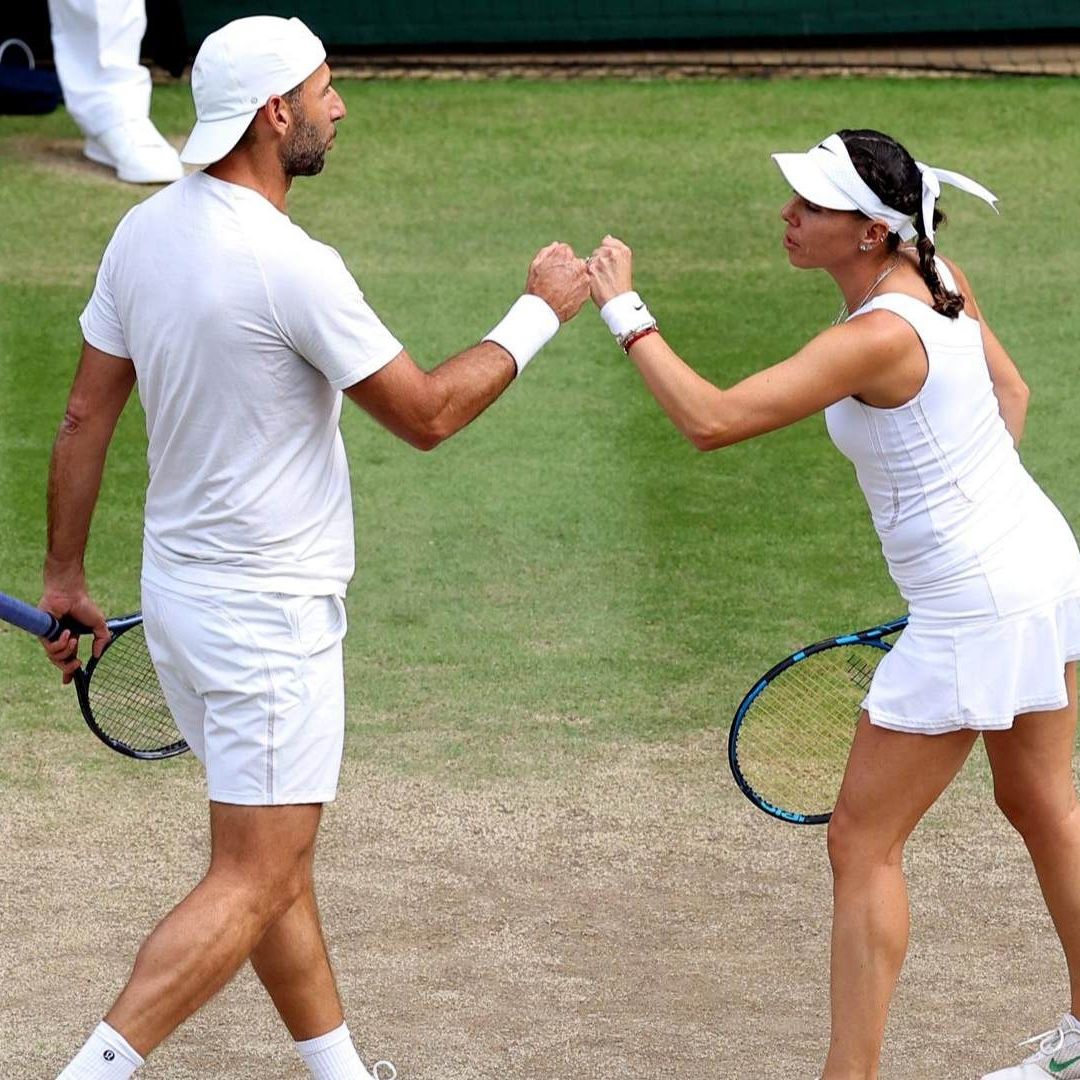 Santiago y Giuliana han tenido un gran torneo. Foto EFE