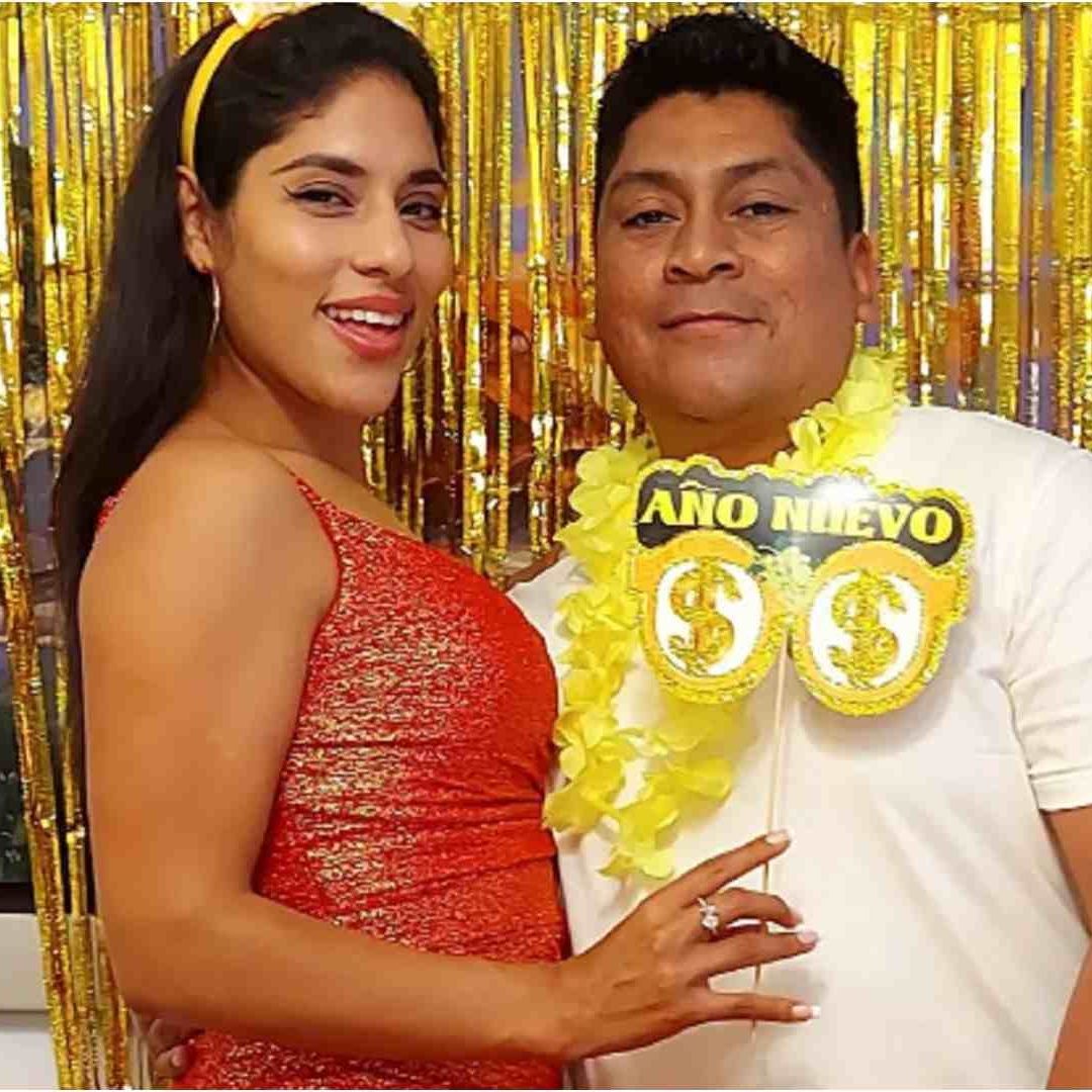 La Tiktoker Marilyn Martínez y su esposp