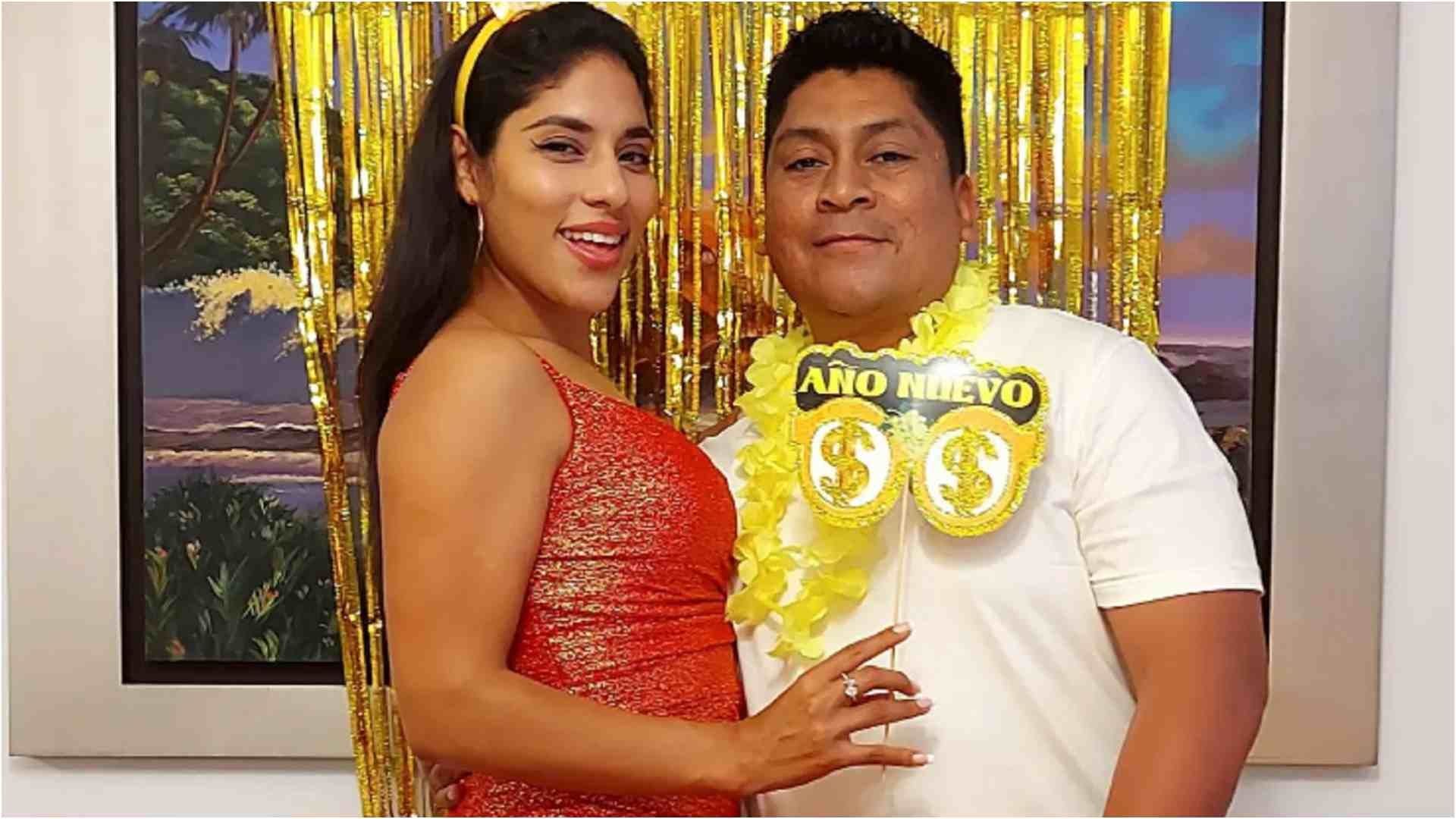 La Tiktoker Marilyn Martínez y su esposp