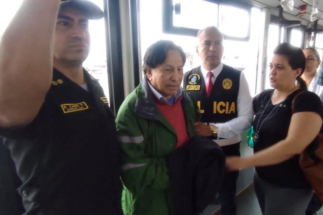 El expresidente de Perú, Alejandro Toledo