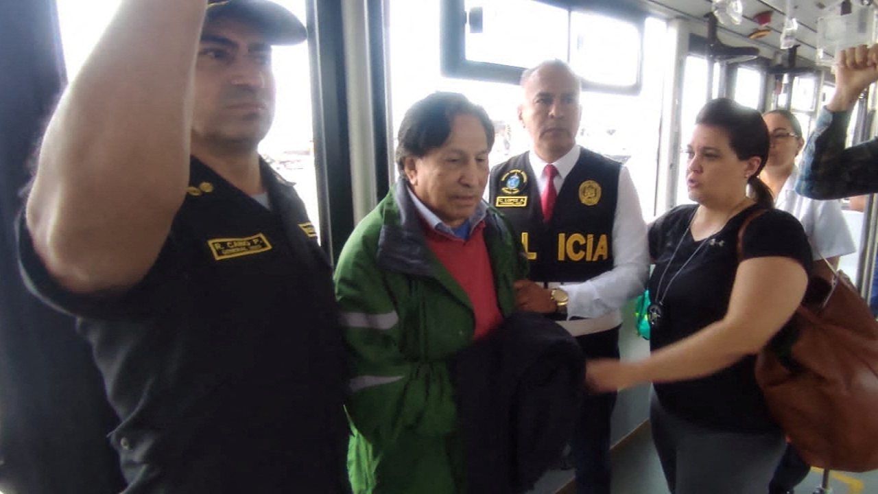 El expresidente de Perú, Alejandro Toledo