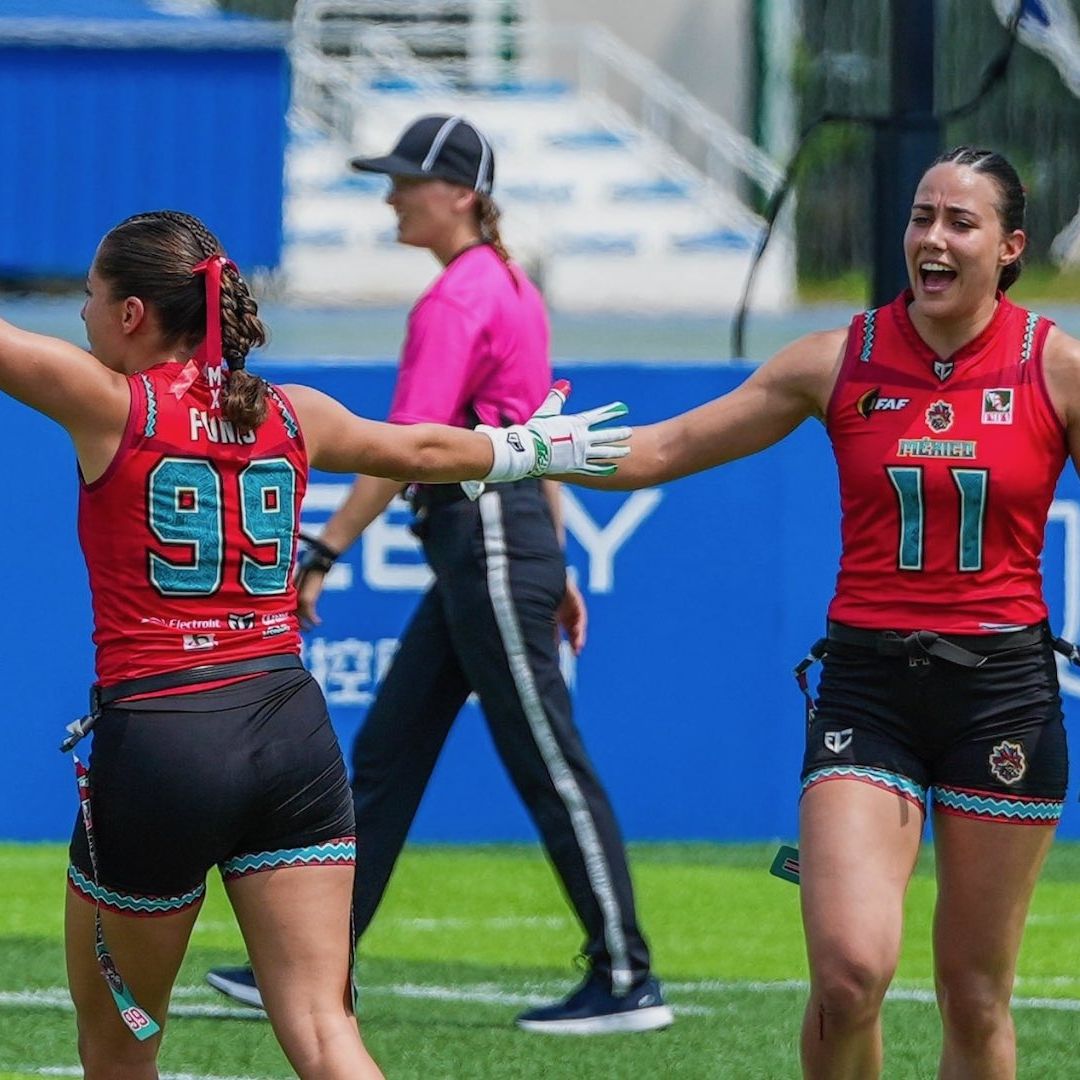 Selección mexicana femenil de flag football vence a Japón