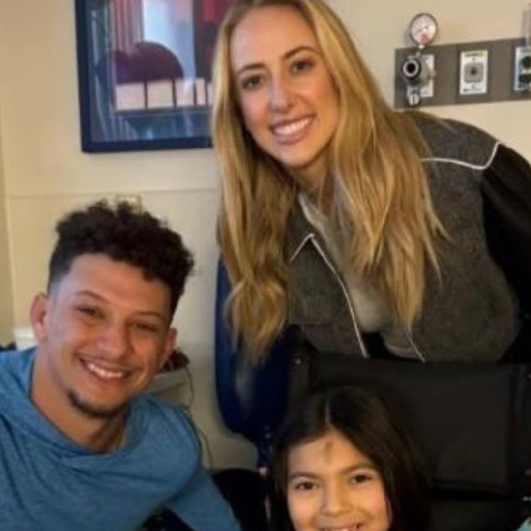 Patrick Mahomes y su esposa convivieron con dos niñas impactadas por balas durante tiroteo en desfile de celebración de Chiefs. Foto: @malikjackson3