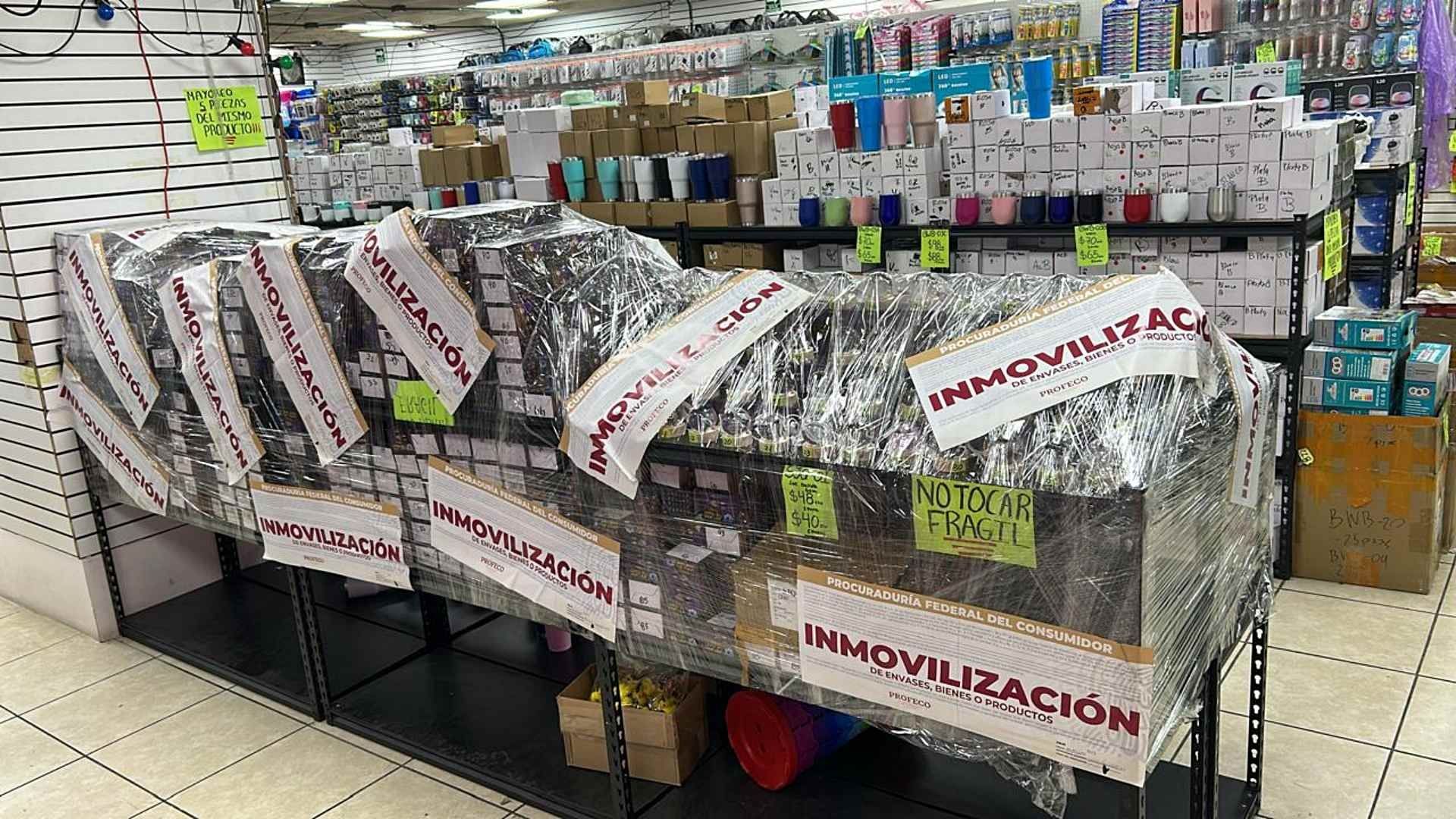 Inmovilización de productos en Izazaga 89