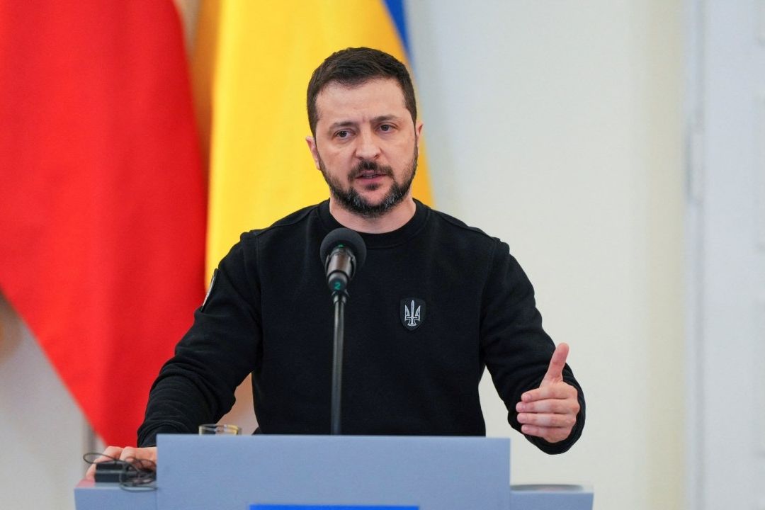 El presidente de Ucrania, Volodimir Zelenski, calificó de "muy difícil" la situación durante la visita oficial que realiza en Polonia
