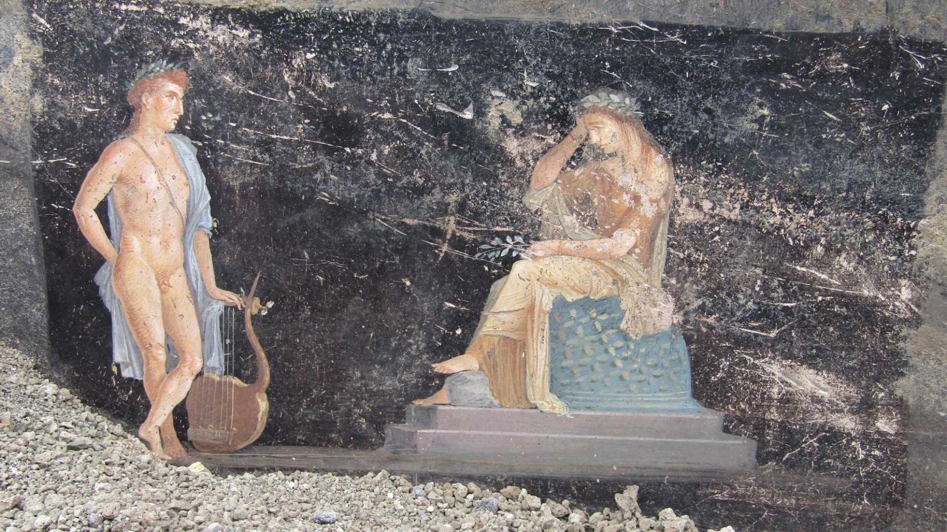 Galería | Hallan en Pompeya Frescos Sobre la Guerra de Troya; Adornaban Salón de Banquetes