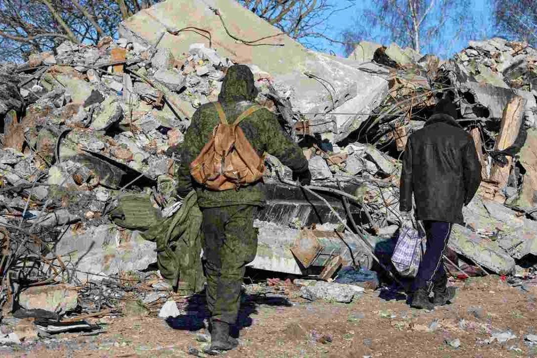 Militares rusos usan edificios como cuarteles en la región de Donetsk, Ucrania