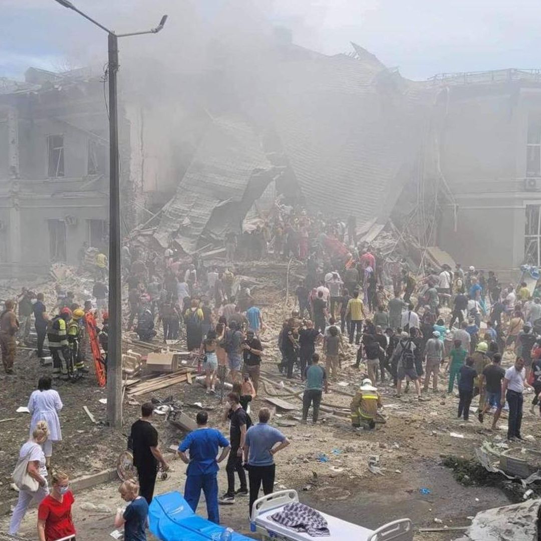 Nuevo Ataque Ruso en Kiev Deja Varios Muertos y Daños en Importante Hospital Infantil