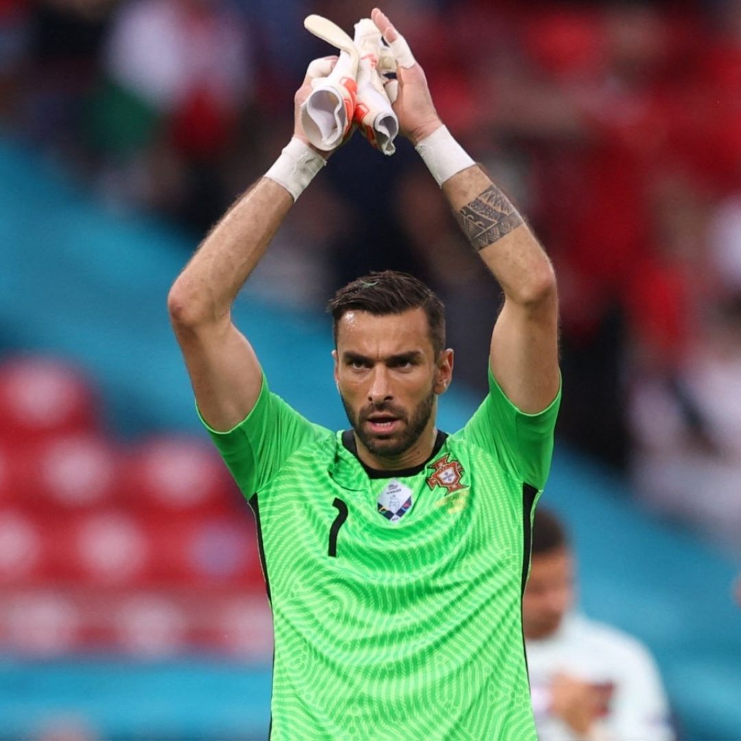 Rui Patricio ganó una Eurocopa y jugó dos Mundiales de futbol con la Selección de Portugal.