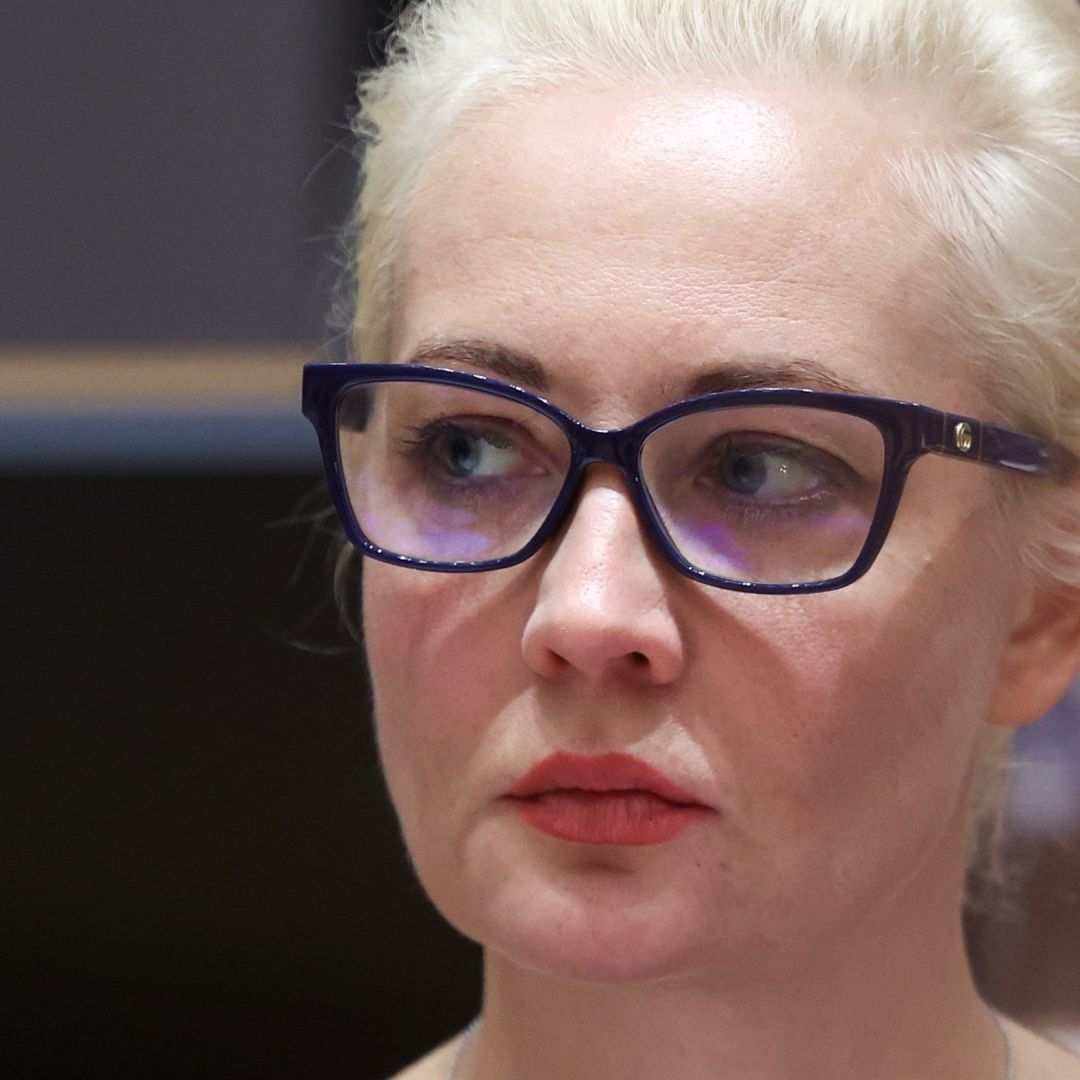 Yulia Navalnaya, viuda del opositor ruso Alexéi Navalny