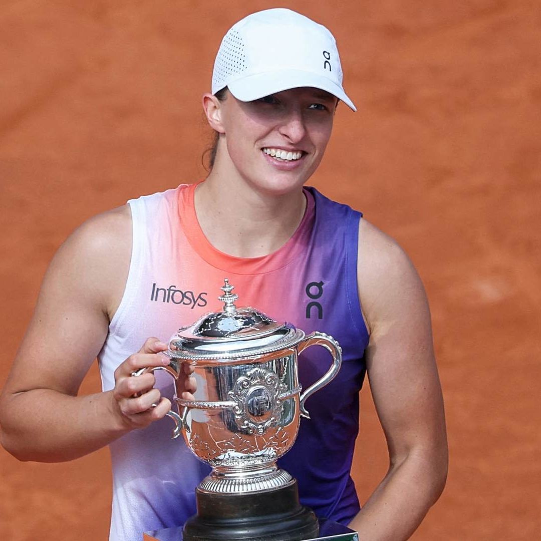 Tenista Swiatek impone su reinado en Roland Garros