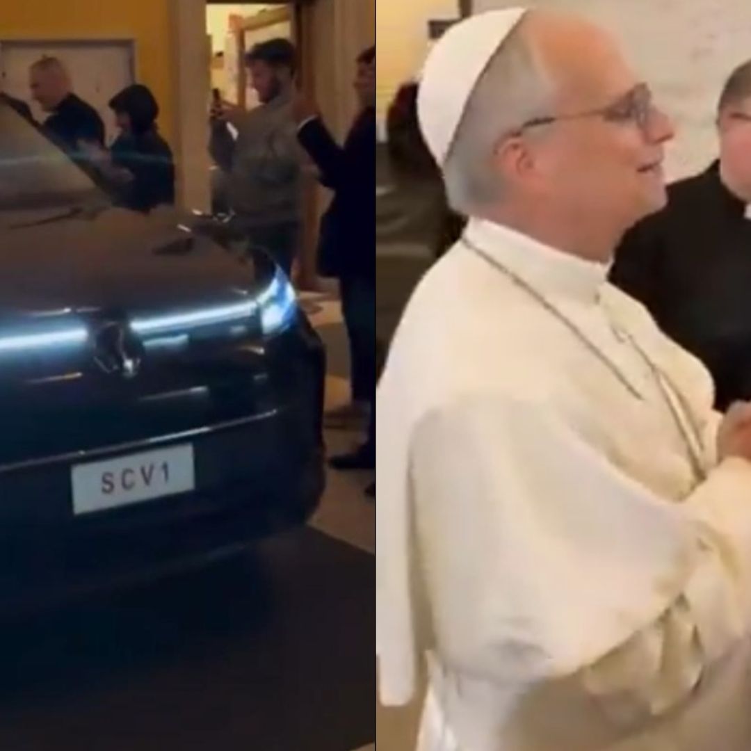 El papa Robert Prevost se reunió con unos mexicanos y otros fieles en Roma.