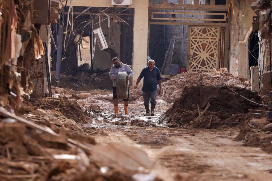 Más de 43 mil Desplazados en Libia por las Devastadoras Inundaciones
