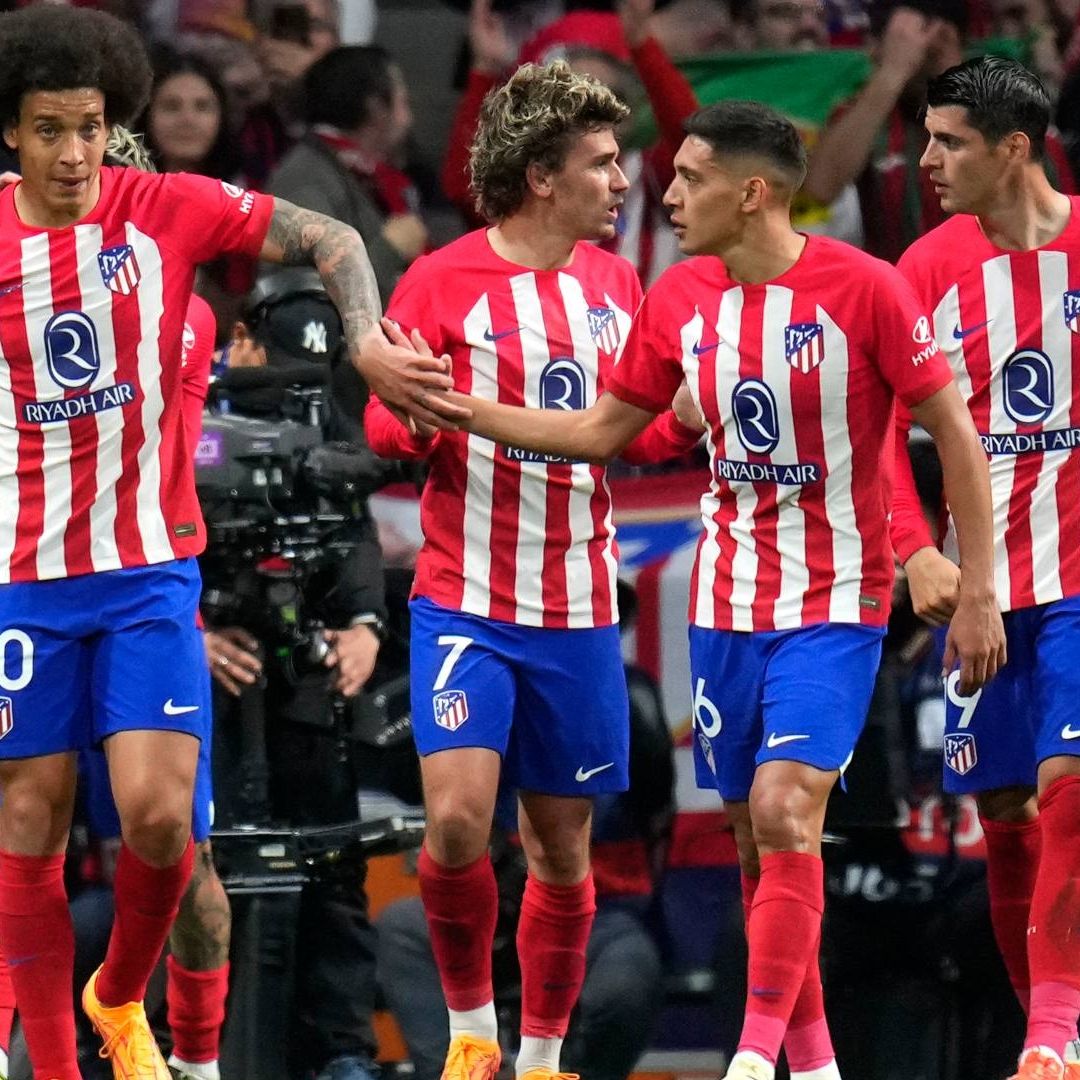 El Atleti sufrió al final del encuentro pero pudo llevarse la victoria. Foto: AP