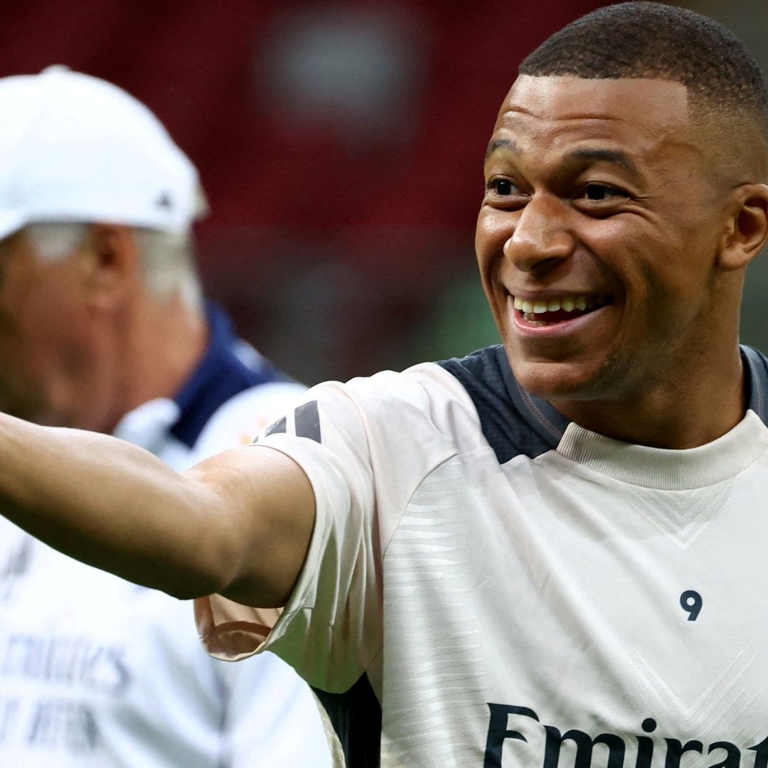 Mbappé debuta con el Real Madrid