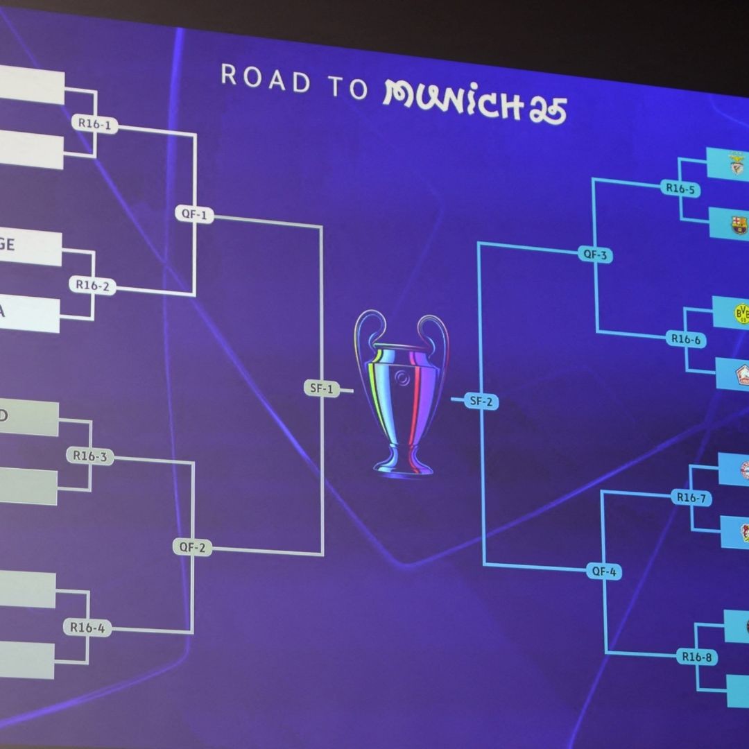 Así quedaron los octavos de final de la Champions League