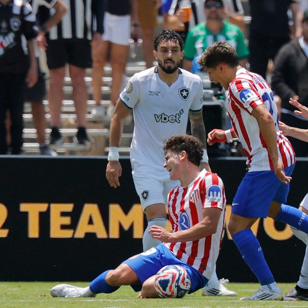 Atlético de Madrid batalló demasiado ante el planteamiento defensivo del Botafogo, en el Mundial de Clubes 2025.