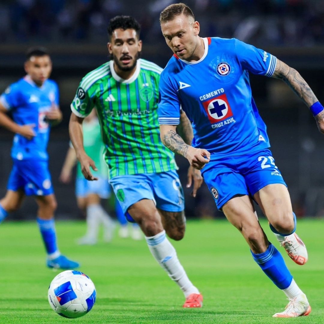Cruz Azul hizo un buen partido como local ante Seattle Sounders, en los octavos de final de la Concachampions