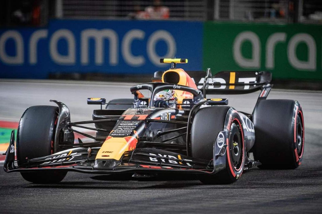 Checo Pérez y Verstappen, de Red Bull, Eliminados en la Q2 del GP de Singapur de F1