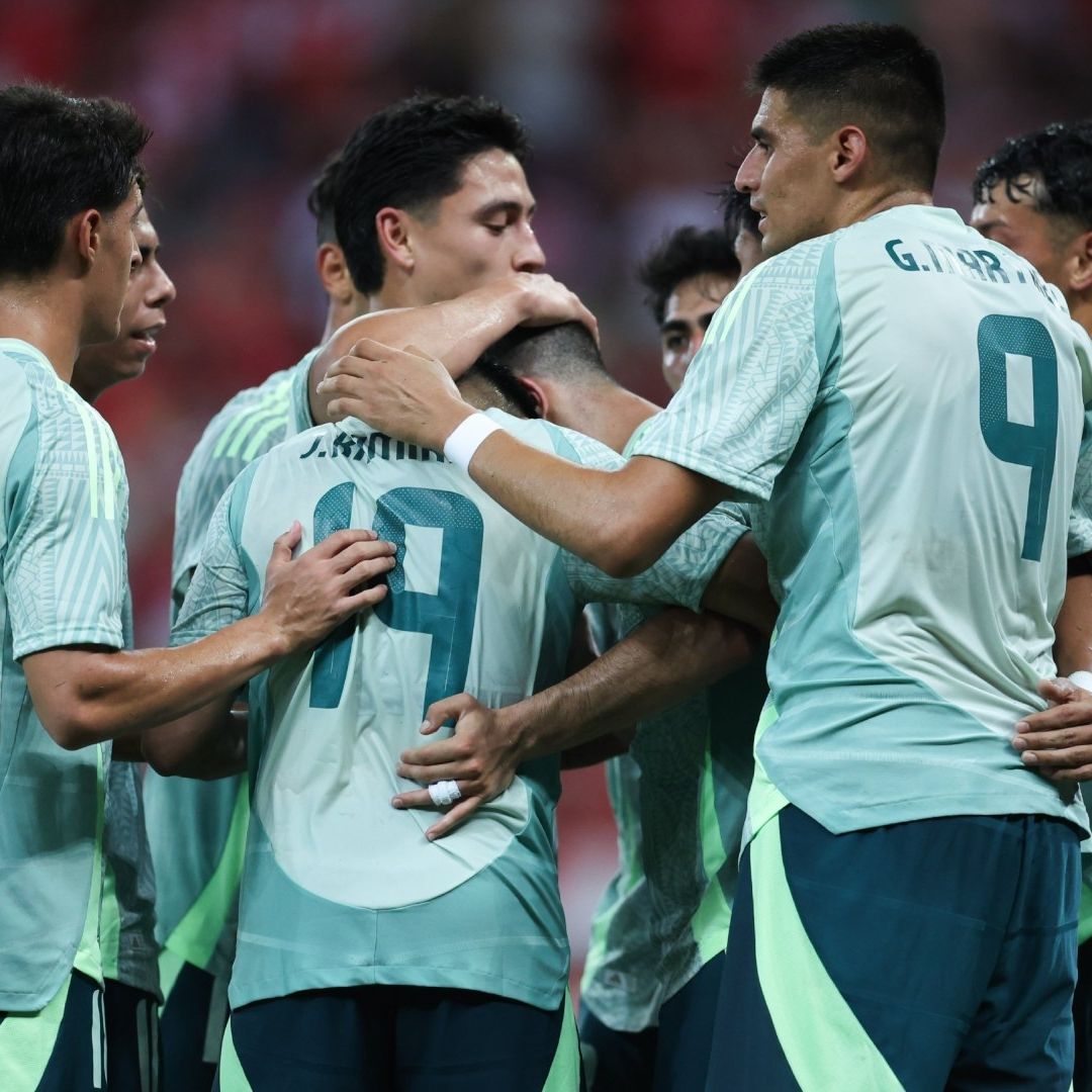 Los seleccionados mexicanos no tuvieron mayores problemas para vencer al Inter de Porto Alegre. Foto X: @miseleccionmx