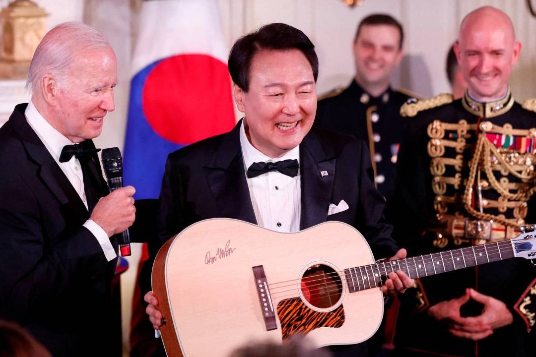 Presidente Surcoreano Canta ‘American Pie’ en la Casa Blanca