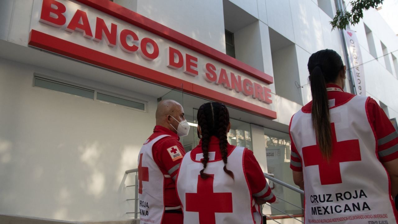 Cruz Roja Mexicana llama a donar sangre de manera altruista