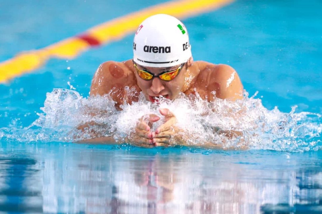 La delegación mexicana se despachó con cinco de los ocho oros en disputa durante las pruebas de Natación