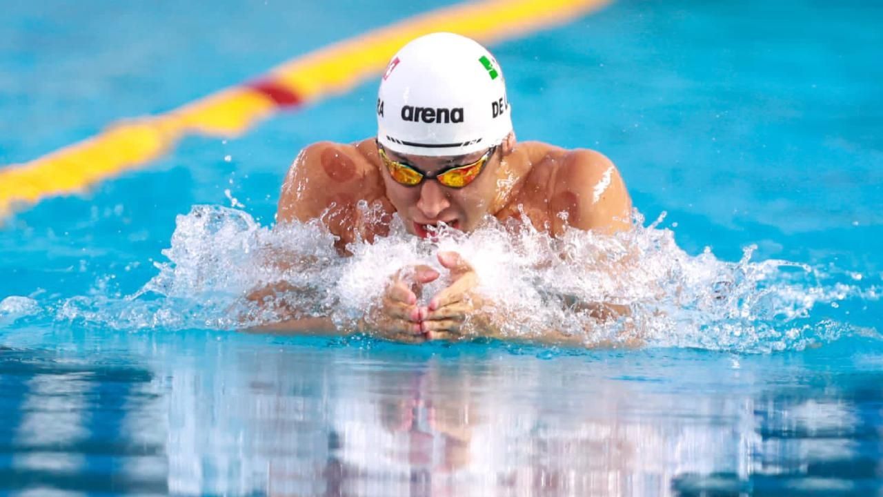 La delegación mexicana se despachó con cinco de los ocho oros en disputa durante las pruebas de Natación