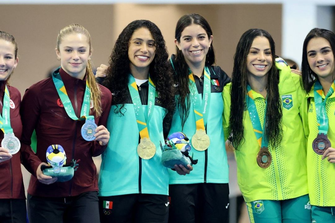 Oro para México en salto sincronizado en Panamericanos 2023