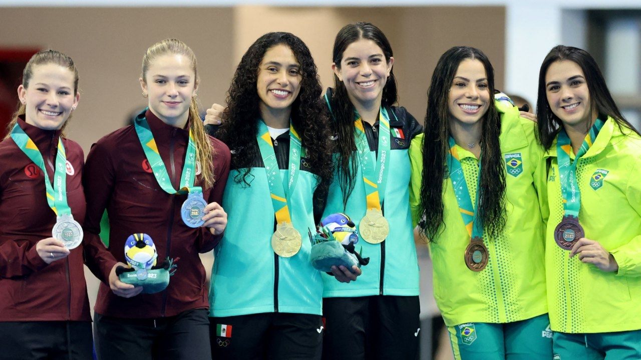 Oro para México en salto sincronizado en Panamericanos 2023