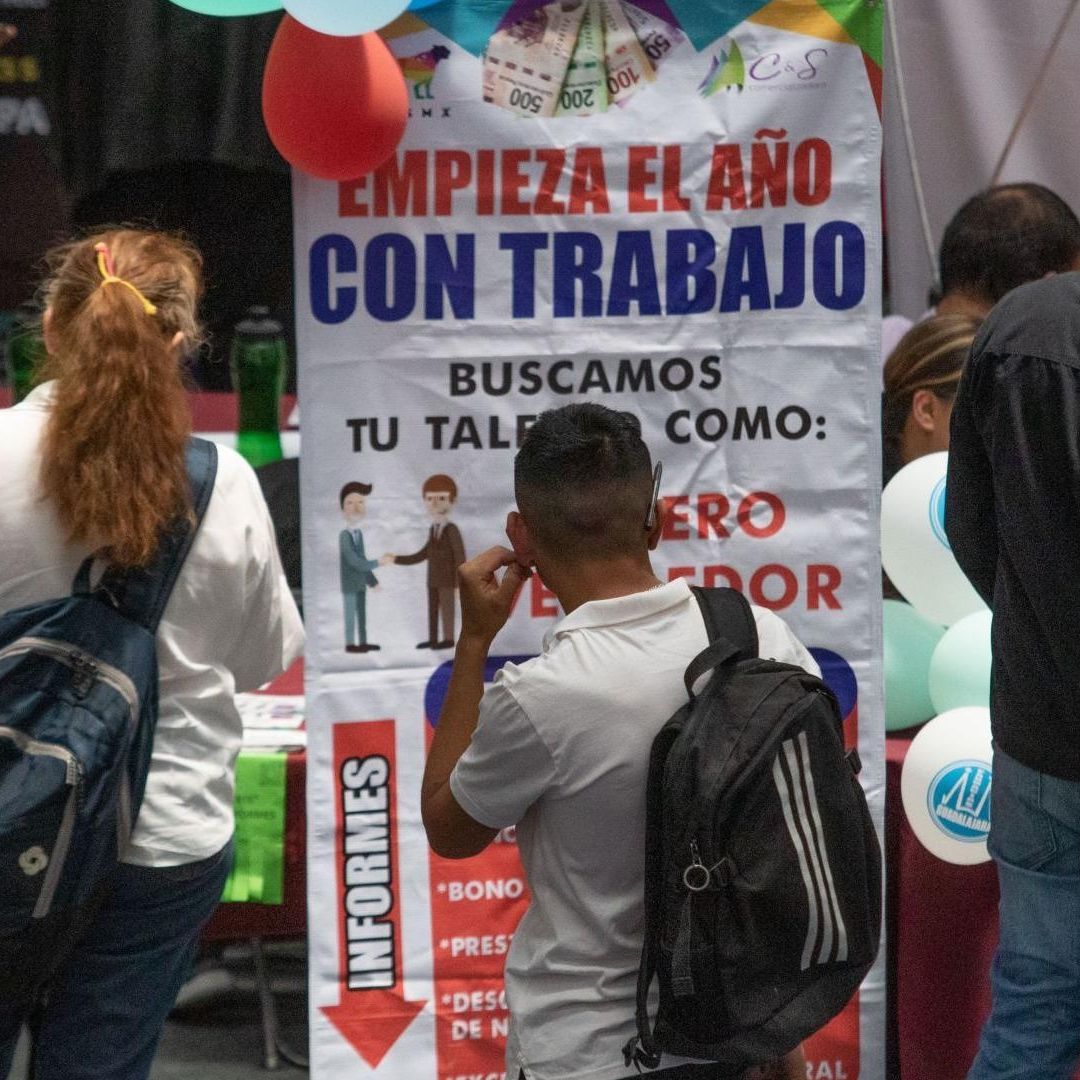 Feria del empleo en Iztacalco, CDMX