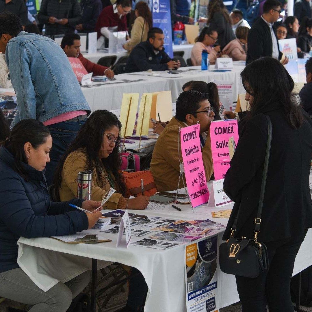 Feria del empleo en Toluca, Estado de México