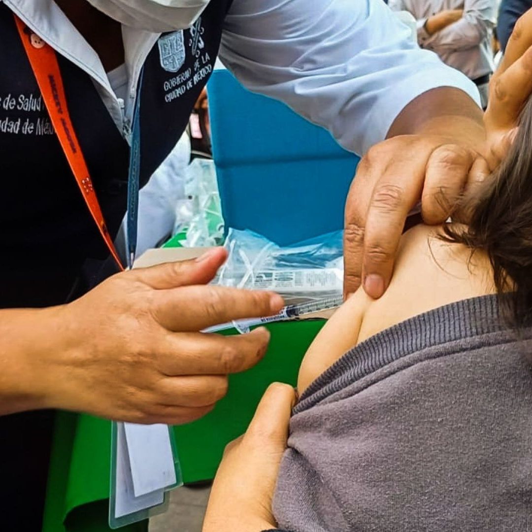 Vacuna contra sarampión, en CDMX