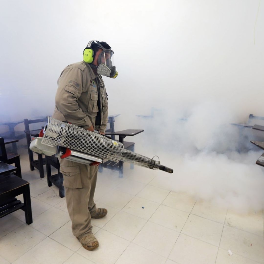 Prevención del dengue en Cancún