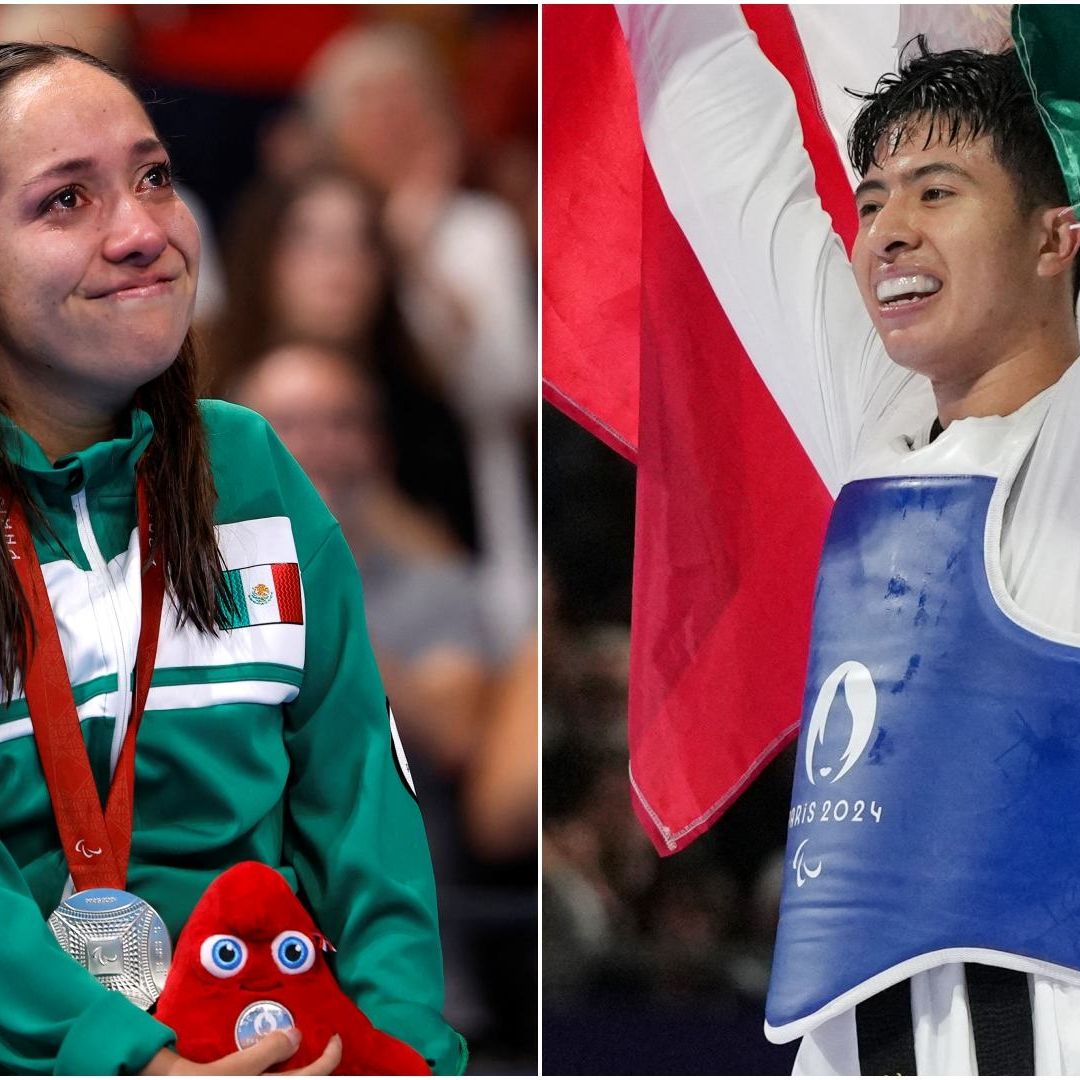 Haideé Aceves y Luis Nájera ganan medallas de platas México Juegos Paralímpicos París 2024